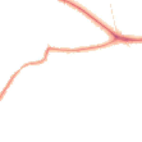 Night-time road noise heatmap for BR1 2BP