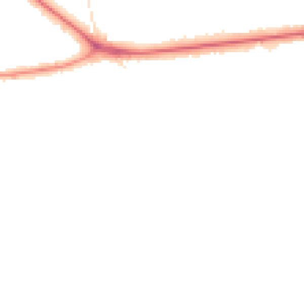 Night-time road noise heatmap for BR1 2EA