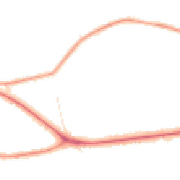 Night-time road noise heatmap for BR1 2JG