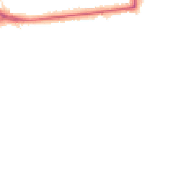 Night-time road noise heatmap for BR1 2LQ