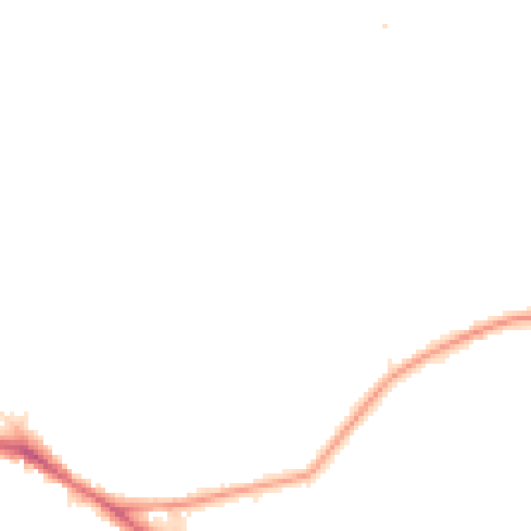 Night-time road noise heatmap for BR1 2PH