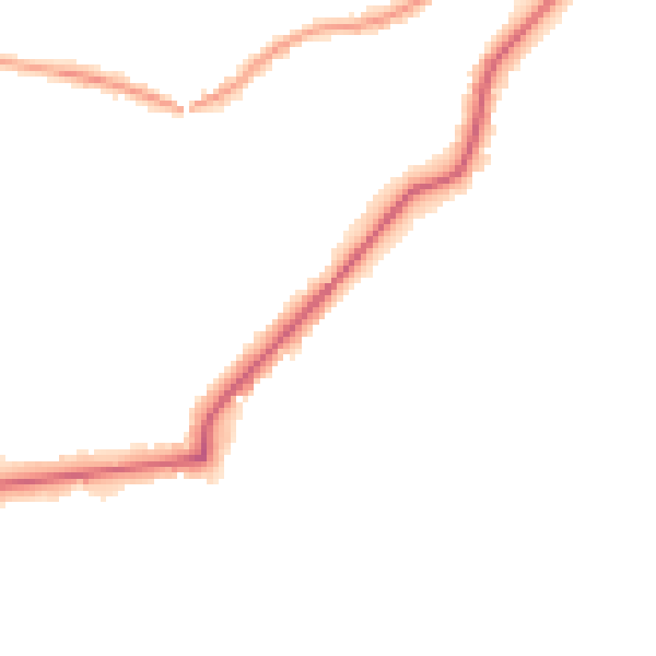 Night-time road noise heatmap for BR1 2RR