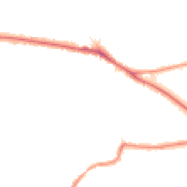 Night-time road noise heatmap for BR1 2RU