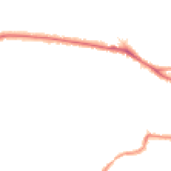 Night-time road noise heatmap for BR1 2SF