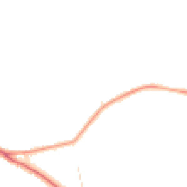 Night-time road noise heatmap for BR1 2WZ