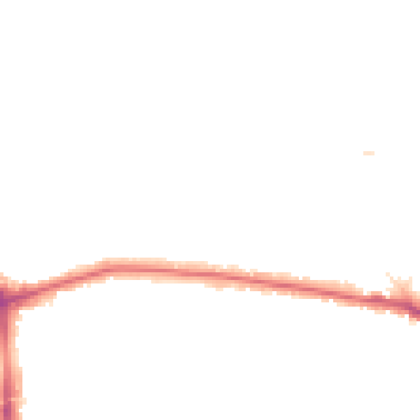 Night-time road noise heatmap for BR1 3AJ