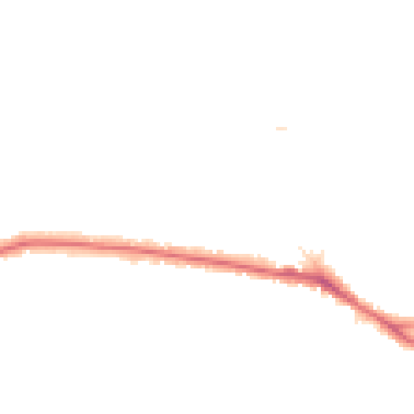Night-time road noise heatmap for BR1 3AT