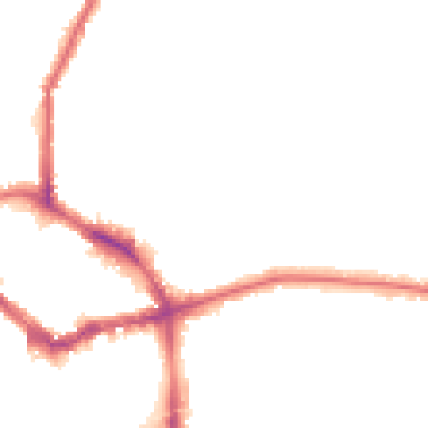 Night-time road noise heatmap for BR1 3JT
