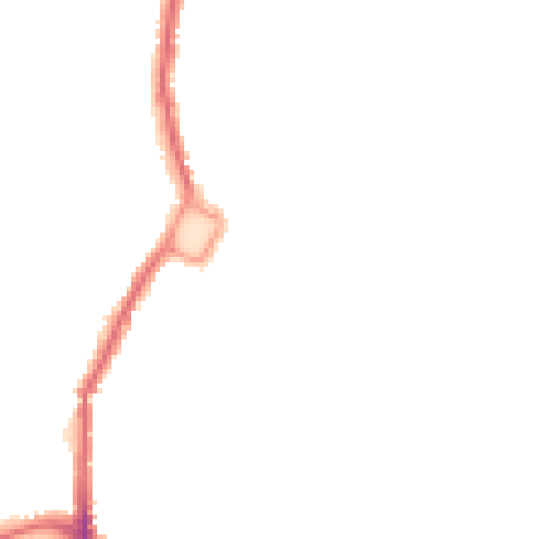 Night-time road noise heatmap for BR1 3PB