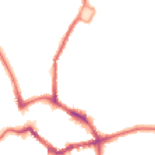 Night-time road noise heatmap for BR1 3PL