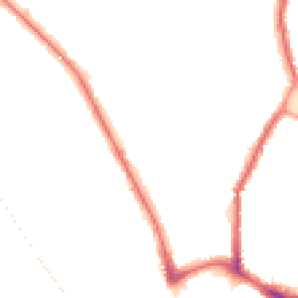 Night-time road noise heatmap for BR1 3RN