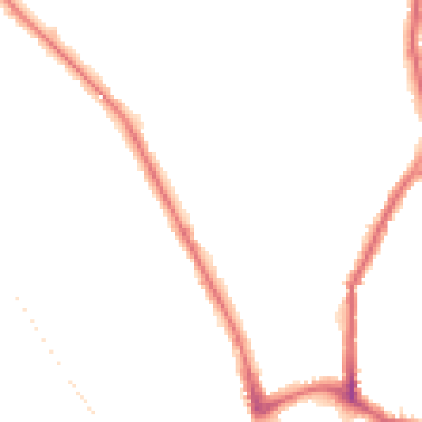 Night-time road noise heatmap for BR1 3RR