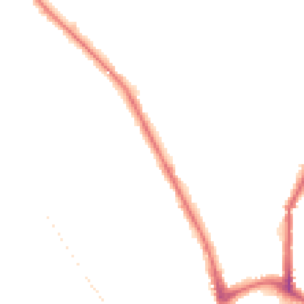 Night-time road noise heatmap for BR1 3SZ