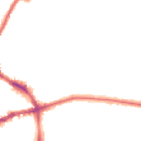 Night-time road noise heatmap for BR1 3TJ