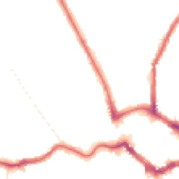 Night-time road noise heatmap for BR1 4AN