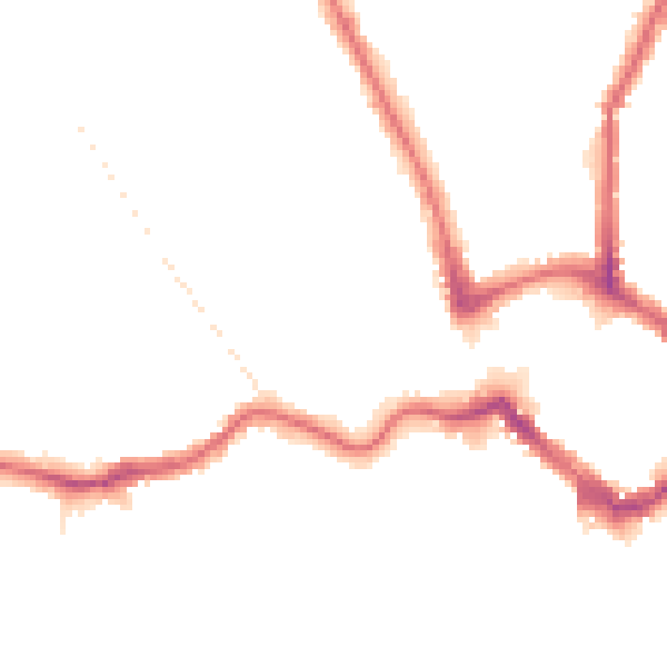 Night-time road noise heatmap for BR1 4AT