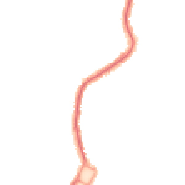 Night-time road noise heatmap for BR1 4DA