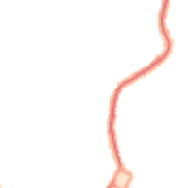 Night-time road noise heatmap for BR1 4HT