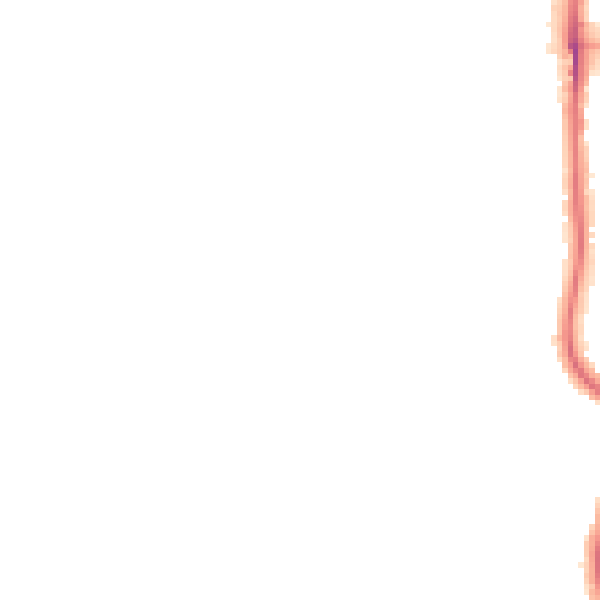 Night-time road noise heatmap for BR1 5HR