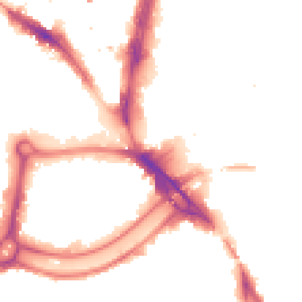 Night-time road noise heatmap for BS1 6QH