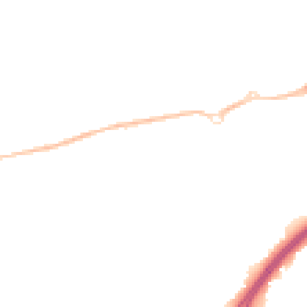 Night-time road noise heatmap for BS22 6BH