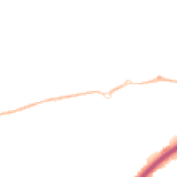 Night-time road noise heatmap for BS22 6BQ