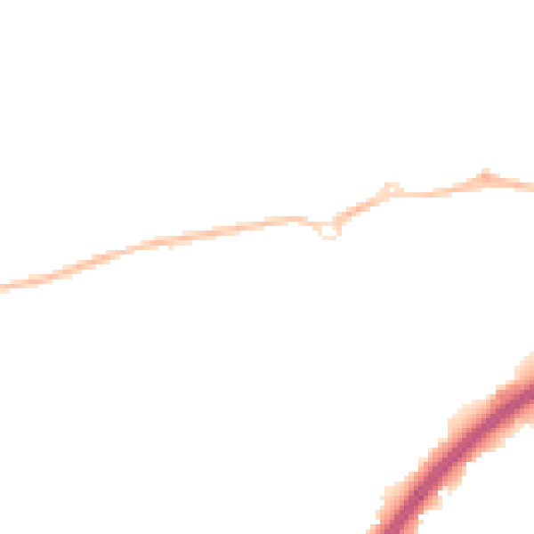 Night-time road noise heatmap for BS22 6BZ