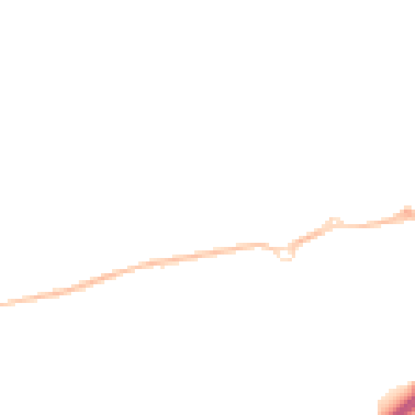 Night-time road noise heatmap for BS22 6DJ