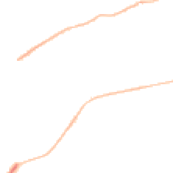 Night-time road noise heatmap for BS22 6EB