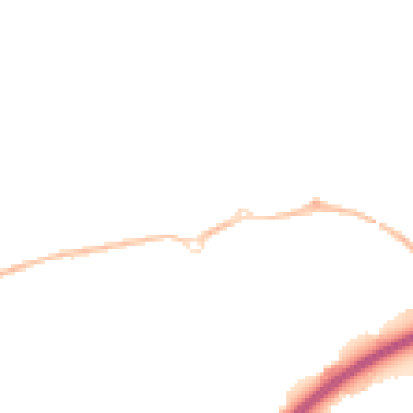 Night-time road noise heatmap for BS22 6FU