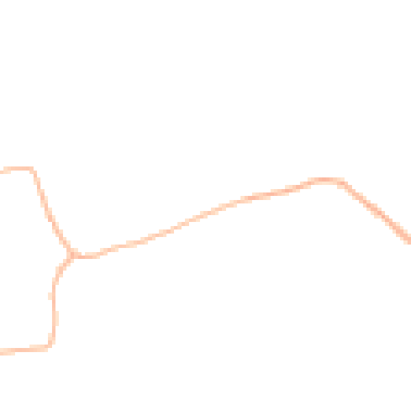 Daytime road noise heatmap for BS22 7YL