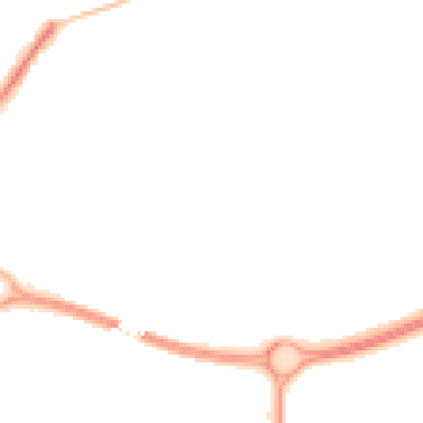 Night-time road noise heatmap for BS22 8BL