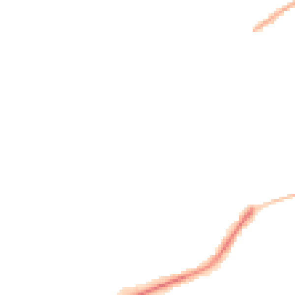 Night-time road noise heatmap for BS22 8EH