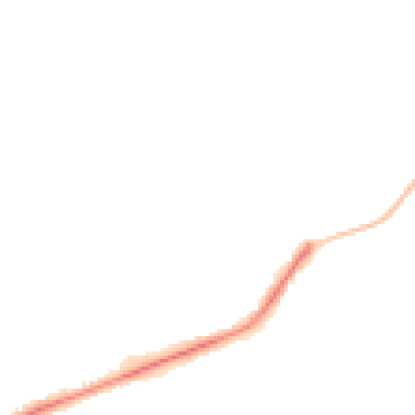 Night-time road noise heatmap for BS22 8EW
