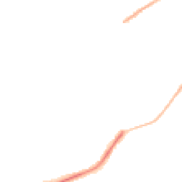 Night-time road noise heatmap for BS22 8EX
