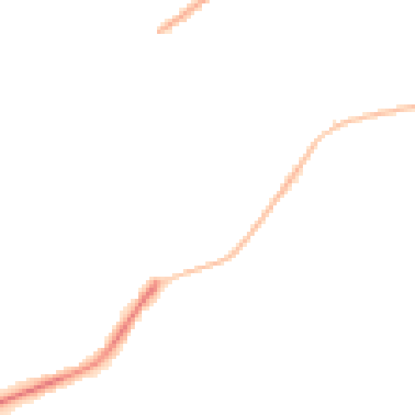 Night-time road noise heatmap for BS22 8JR