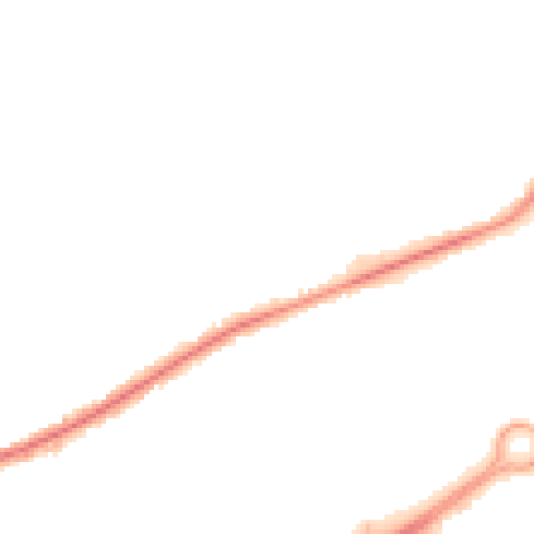 Night-time road noise heatmap for BS22 8LN