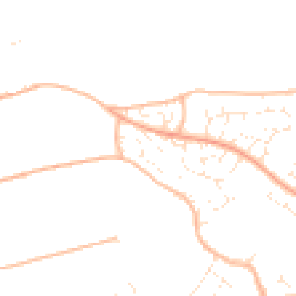 Daytime road noise heatmap for BS22 9LB