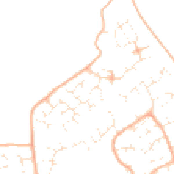 Daytime road noise heatmap for BS22 9TJ