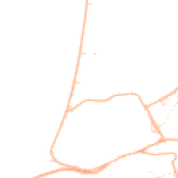 Daytime road noise heatmap for BS22 9UY