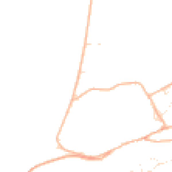 Daytime road noise heatmap for BS22 9XB