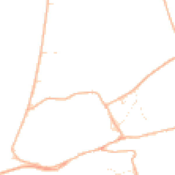Daytime road noise heatmap for BS22 9XE