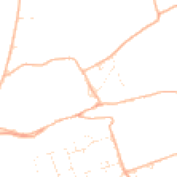 Daytime road noise heatmap for BS22 9XH