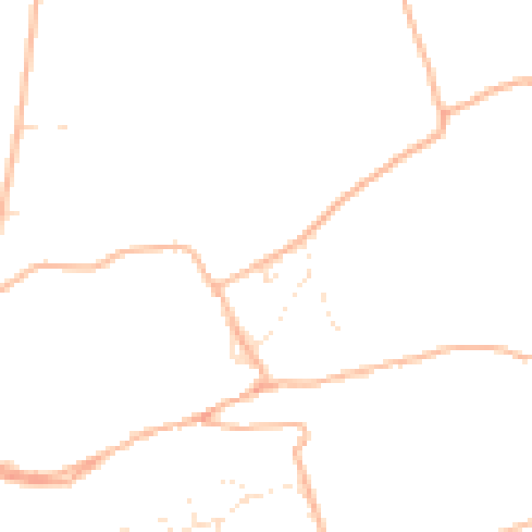 Daytime road noise heatmap for BS22 9XP