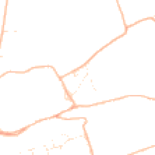 Daytime road noise heatmap for BS22 9XR