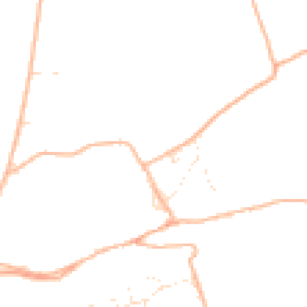 Daytime road noise heatmap for BS22 9XW