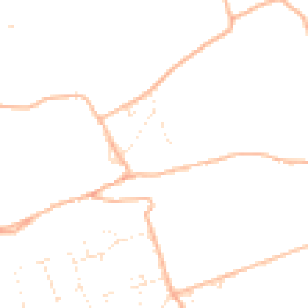 Daytime road noise heatmap for BS22 9XY