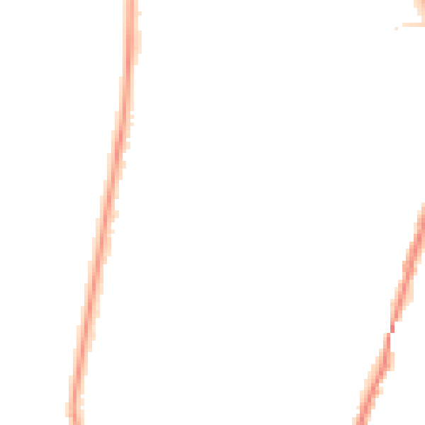 Night-time road noise heatmap for BS23 1BN