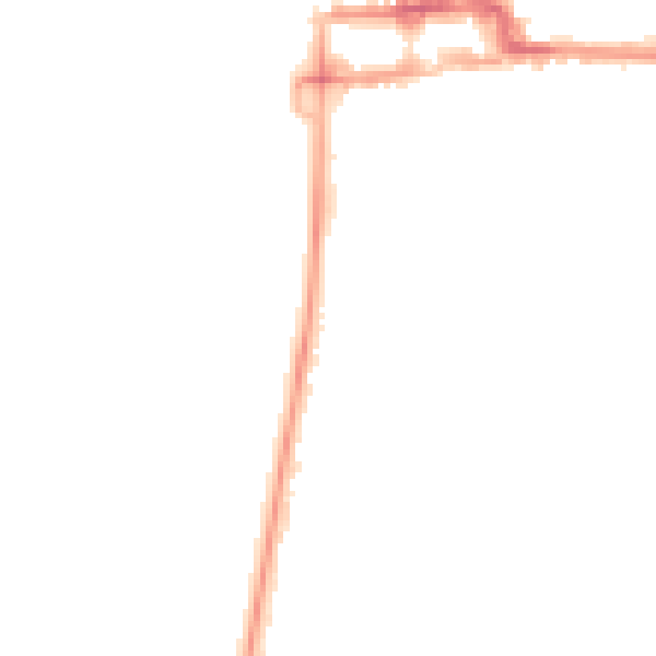 Night-time road noise heatmap for BS23 1BU