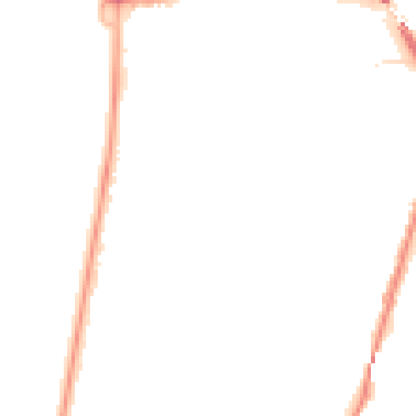 Night-time road noise heatmap for BS23 1DQ